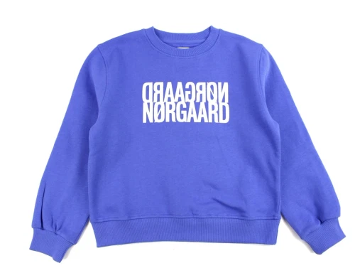 Mads Nørgaard amparo blue sweatshirt Talinka